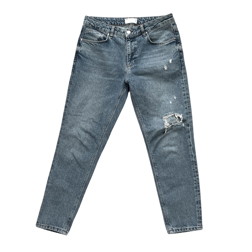 ASOS MEN’S LIGHT WASH TAPER FIT RIPPED JEANS SZ 32x32